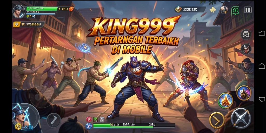Tampilan gameplay Fighting yang seru dan penuh aksi.