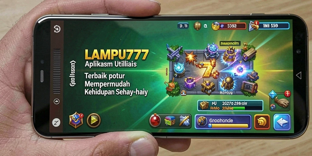 Tampilan antarmuka LAMPU777 yang sederhana dan user-friendly.