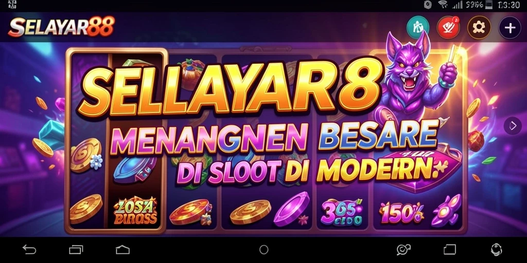 Screenshot gameplay SELAYAR88 menampilkan gulungan slot yang menarik.
