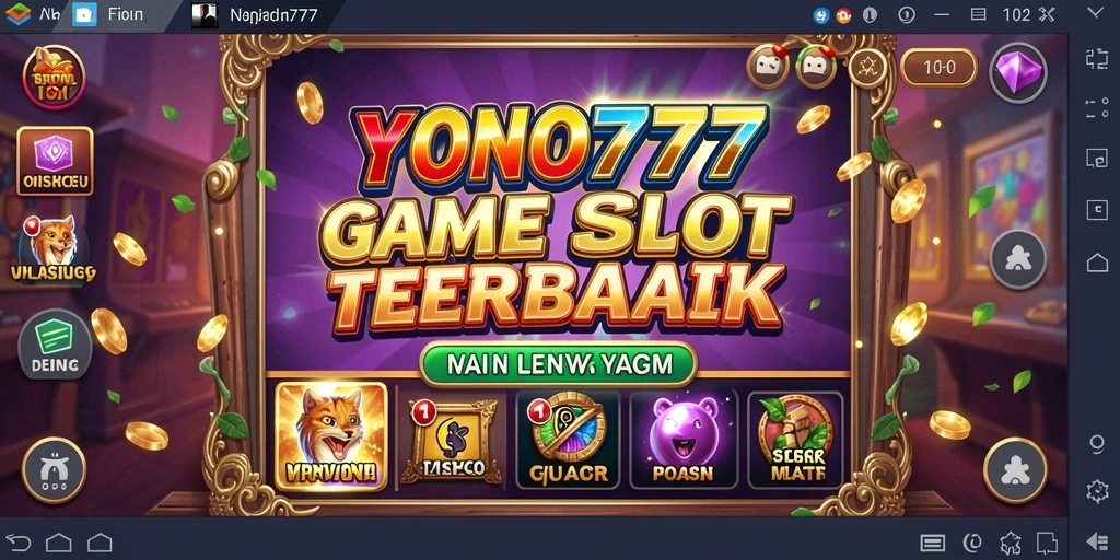 Screenshot gameplay YONO777 menampilkan tampilan menarik dari slot.